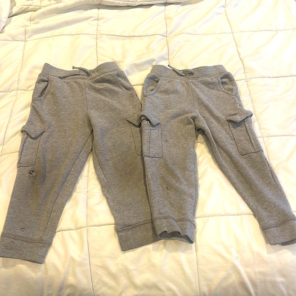 Boys Sweatpants in Gray - Size 4T
